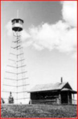 tower log cabin